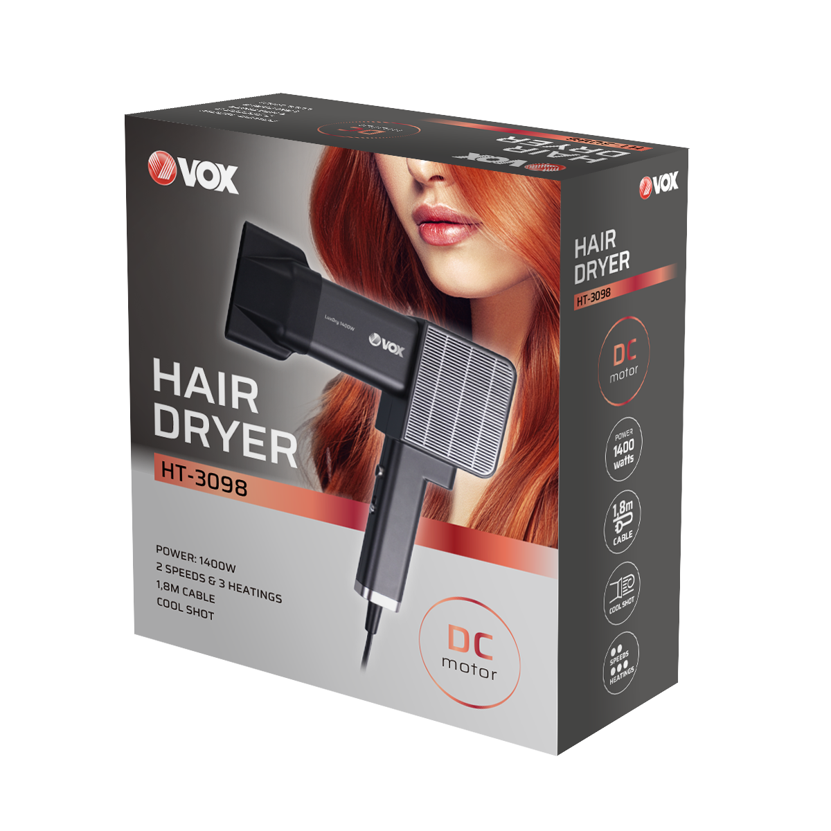 Hair dryer HT 3098 