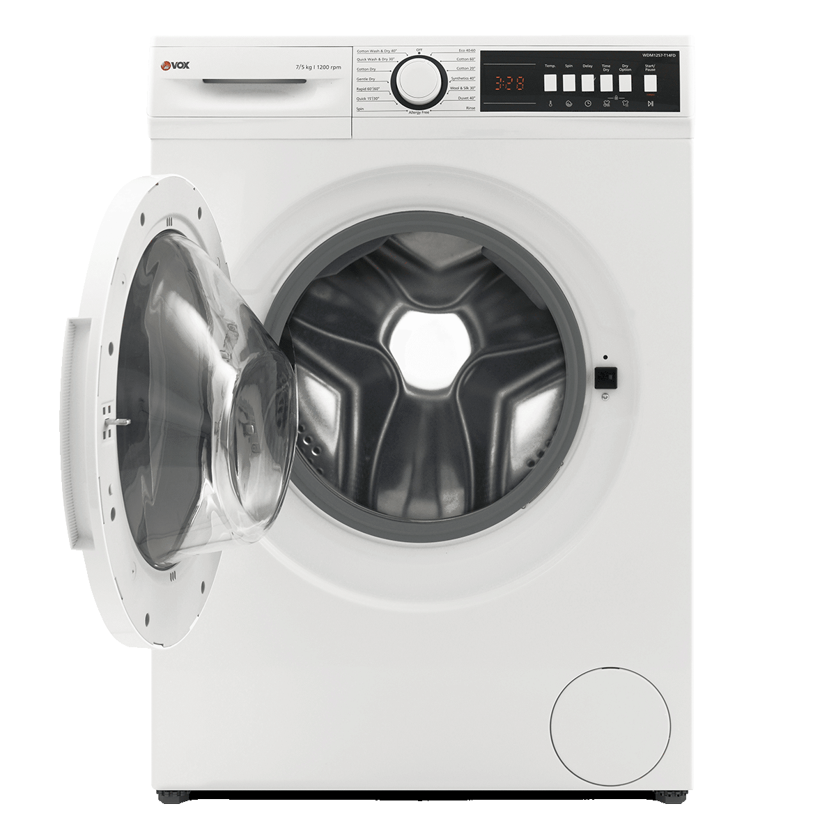 Washer-dryer machine WDM1257-T14FD 
