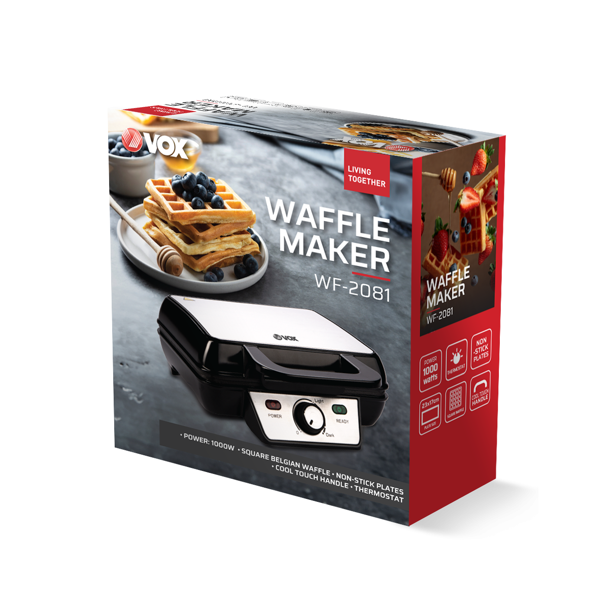 Waffle maker WF 2081 M 